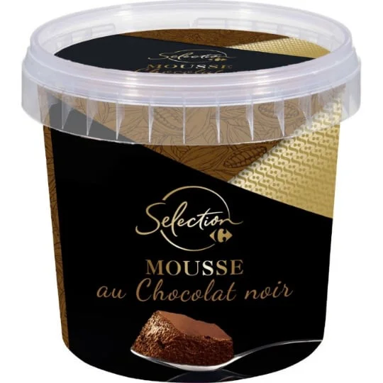 Dessert mousse au chocolat noir Selection