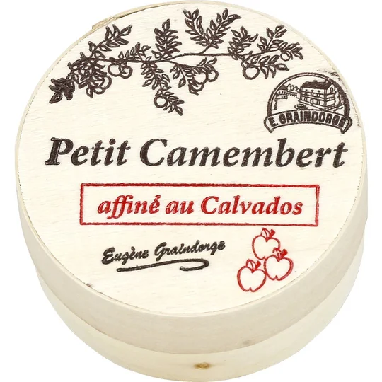 Petit camembert affiné au Calvados