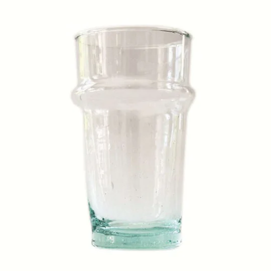 Verre marocain en verre recyclé, 30cl