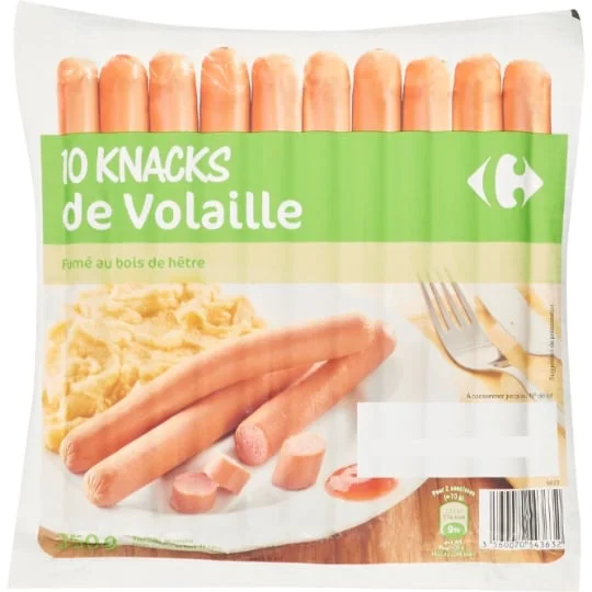 Knacks de volaille