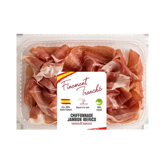 Chiffonnade de jambon iberico