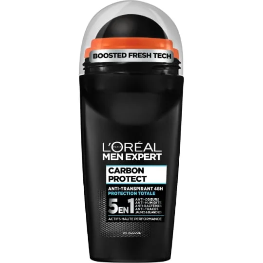 Déodorant Homme 48h Carbon Protect 5en1