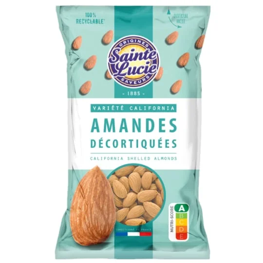 Amandes décortiquées