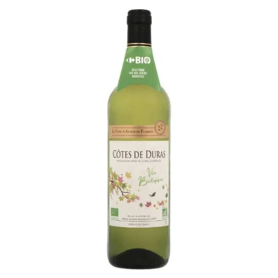 Vin blanc bio AOC Cotes de Duras