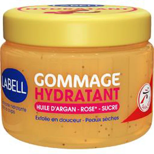 Gommage corps hydratant peaux sèches