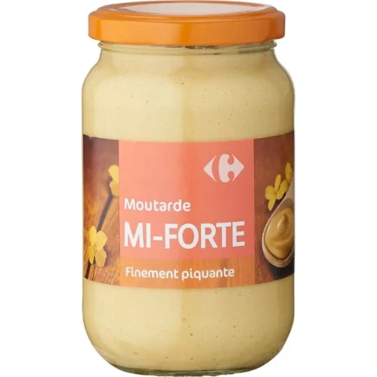 Moutarde mi- forte finement piquante