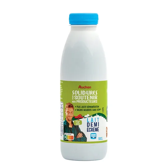 Lait demi-écrémé