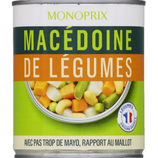 Macédoine de légumes