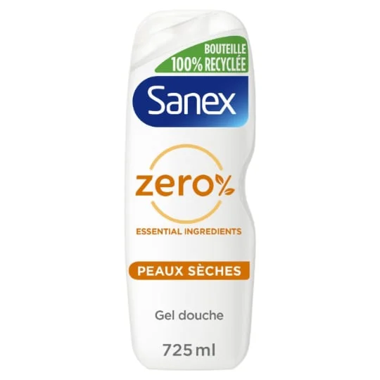 Gel Douche Peaux Sèches Nourrissant Et Hydratant Essential Ingredients Zéro 0%