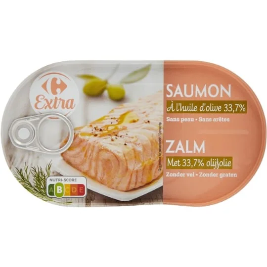 Saumon à l'huile d'olive