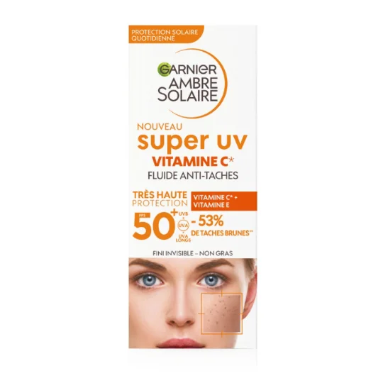 Fluide anti-tâches Super UV vitamine C SPF50