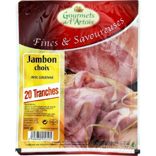 Jambon choix avec couenne
