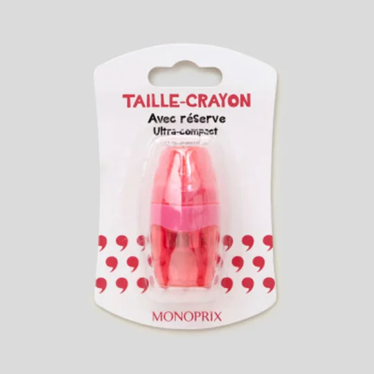 Taille crayons avec réservoir