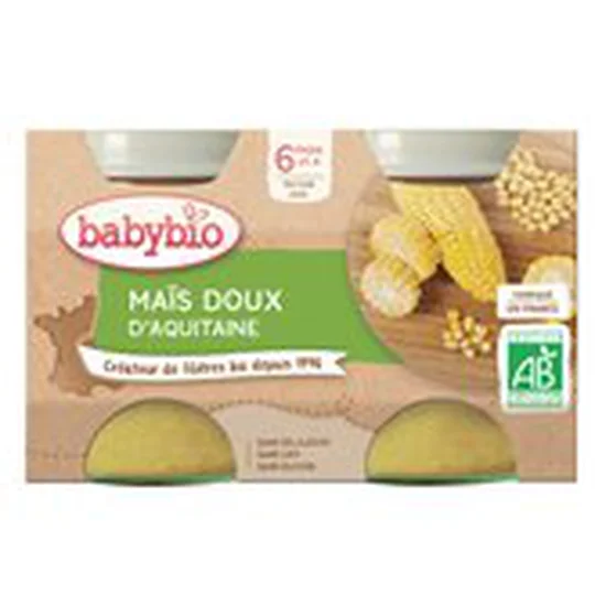 Petits pots 6 mois - Maïs doux