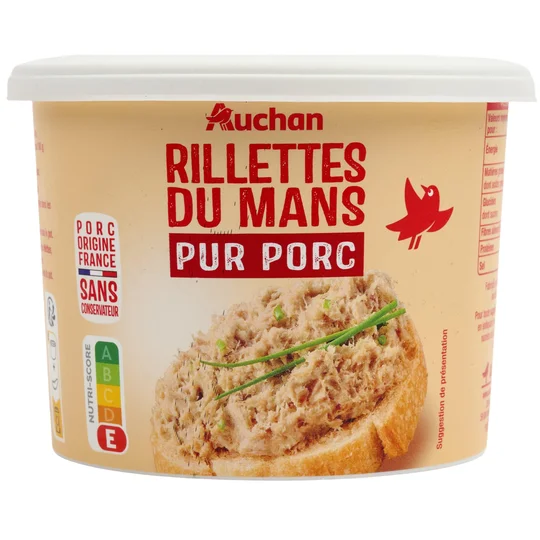Rillettes du Mans pur Porc