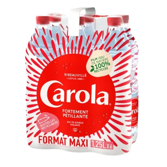 Eau gazeuse la Rouge