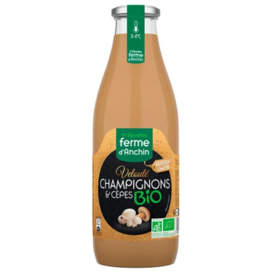 Les Recettes velouté champignons & cèpes édition limitée bio
