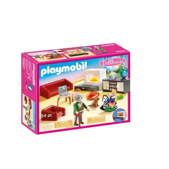 Salon avec cheminée 70207