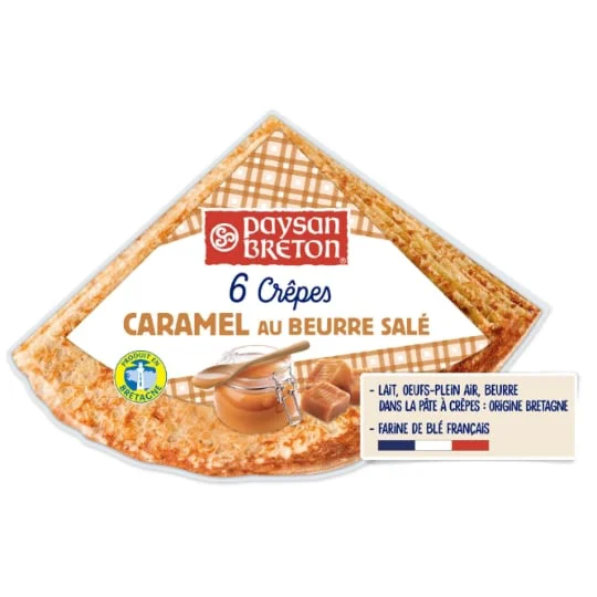 Crêpes caramel beurre salé