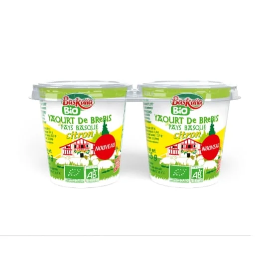 Yaourt brebis citron Bio