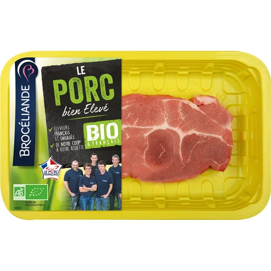 Côte de porc échine bio