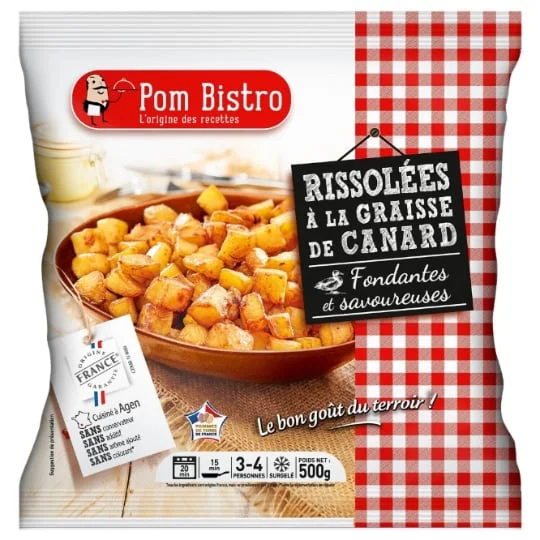 Rissolées à la graisse de canard