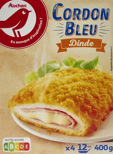 Cordon bleu de dinde