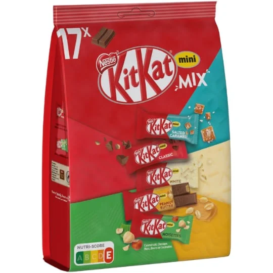 Barres chocolatées mini mix