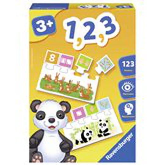 Jeux apprentissage Puzzle 1, 2, 3 - dès 3 ans