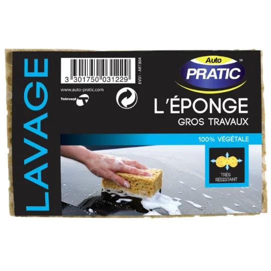 Eponge Gros Travaux 100% Végétale