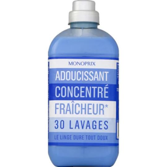 Adoucissant concentré fraîcheur