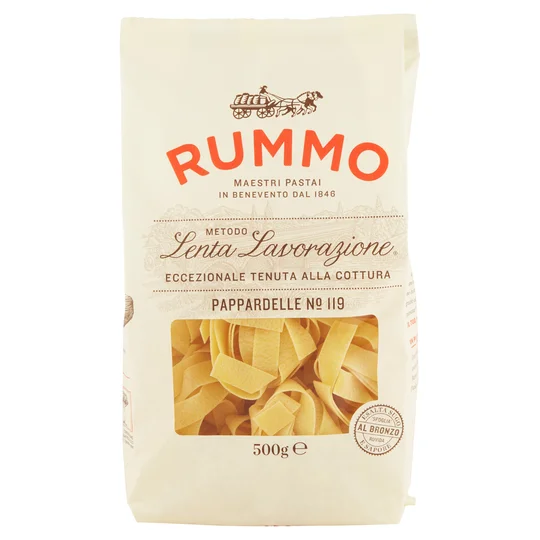 Pâtes papardelle en nid n°119