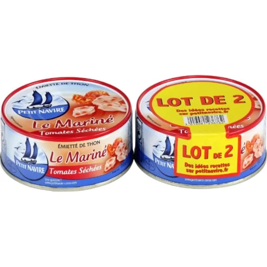 Miettes de thon tomates séchées
