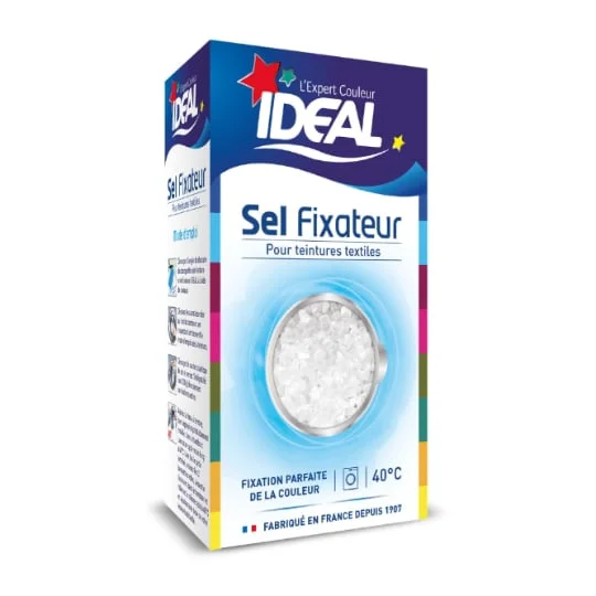 Sel fixateur pour teintures textiles