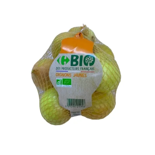 Oignons jaunes Bio
