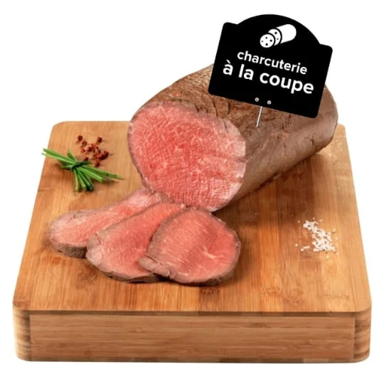 Rôti de boeuf supérieur cuit et braisé