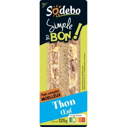 Sandwich thon Oeuf
