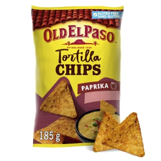 Chips tortillas paprika