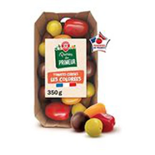 Tomate cerise colorée