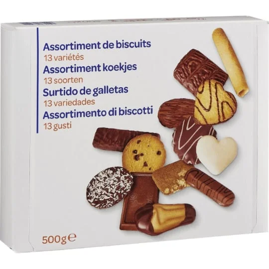Biscuits assortiment 13 variétés