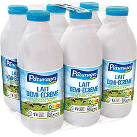 Lait demi-écrémé