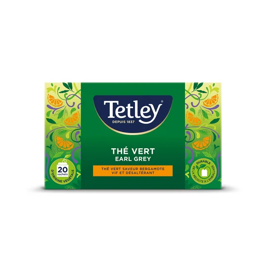 Earl Grey - Thé vert - 20 sachets
