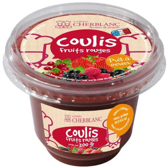 Coulis Fruits Rouges