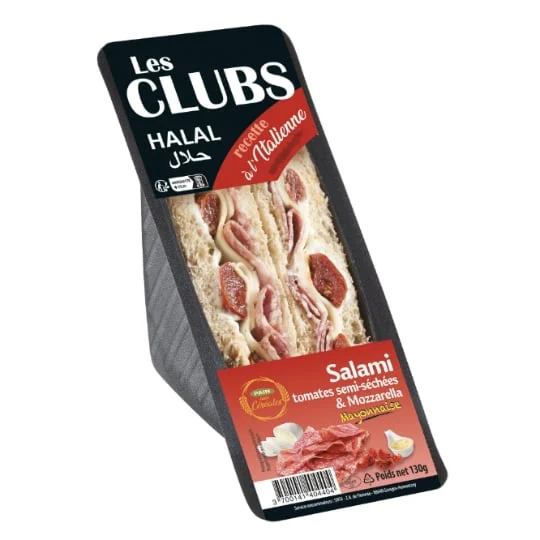 Sandwich tomates séchée & mozzarella à la mayonnaise