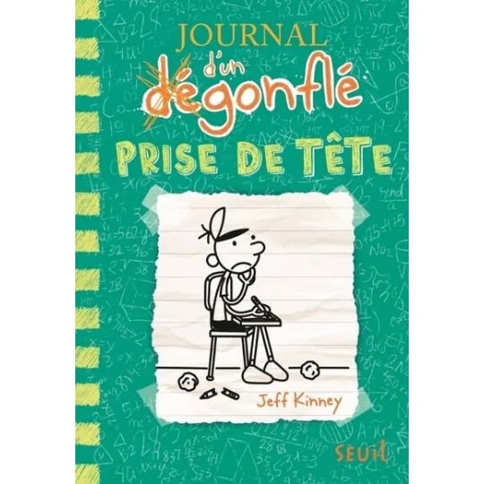 Livre Journal d'un dégonflé - Tome 18 - Prise de tête - Jeff Kinney