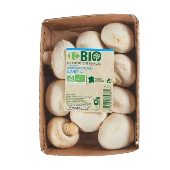 Champignons blancs Bio