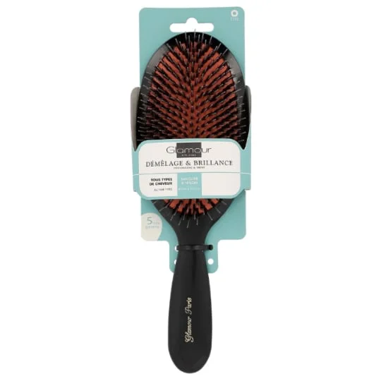 Brosse Cheveux traditionnelle double empoilage