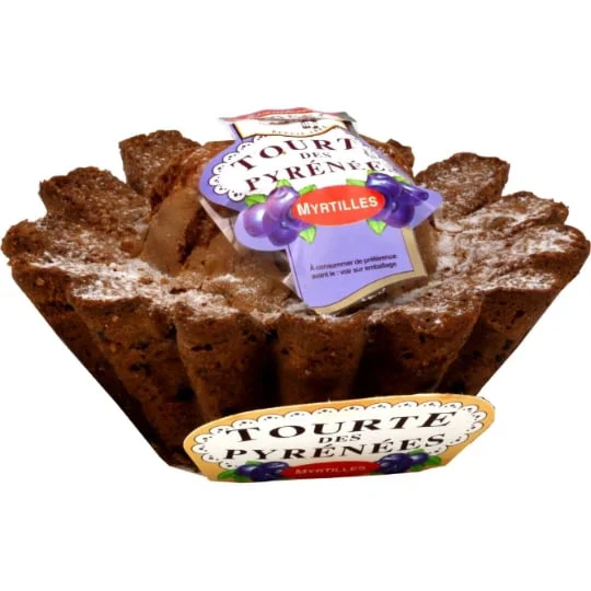 Tourte des Pyrénées myrtilles