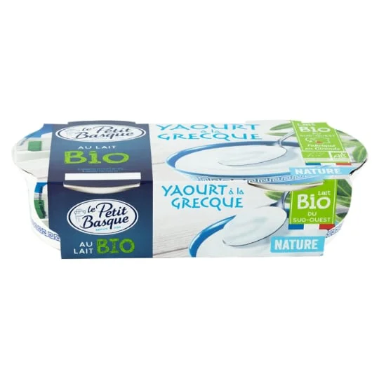 Yaourt grecque nature Bio