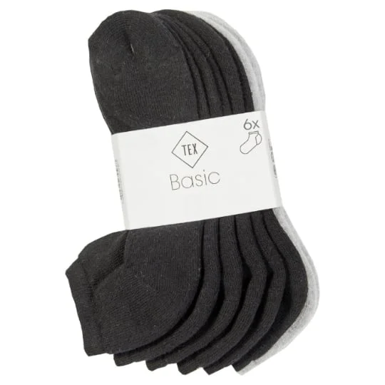 Socquettes enfant noir/gris T27/30